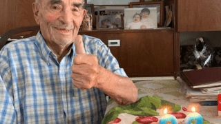 Ángel Garay, 99 años