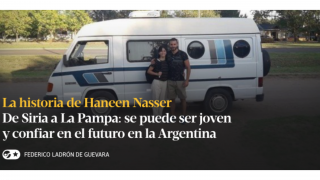 La historia de Haneen Nasser, una joven siria en La Pampa