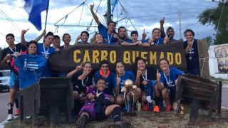 Las chicas de Carro Quemado, primeras ganadoras del Provincial de Fútbol Femenino