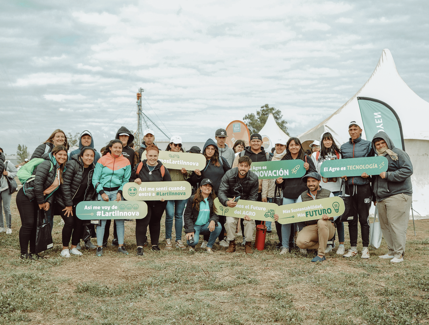 Larti Innova: 1200 jóvenes en el evento que reúne tecnología y sustentabilidad aplicadas al agro