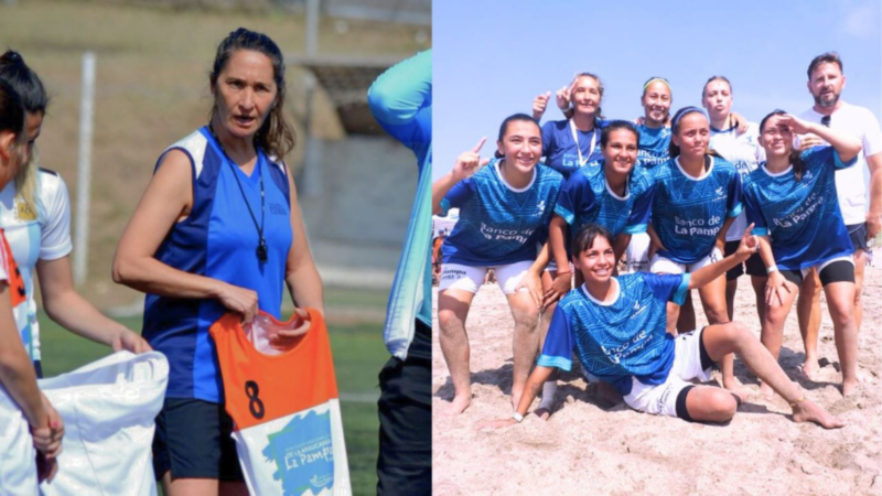 Campeonas en la arena: Â«Es un orgullo lograr esto para La PampaÂ»