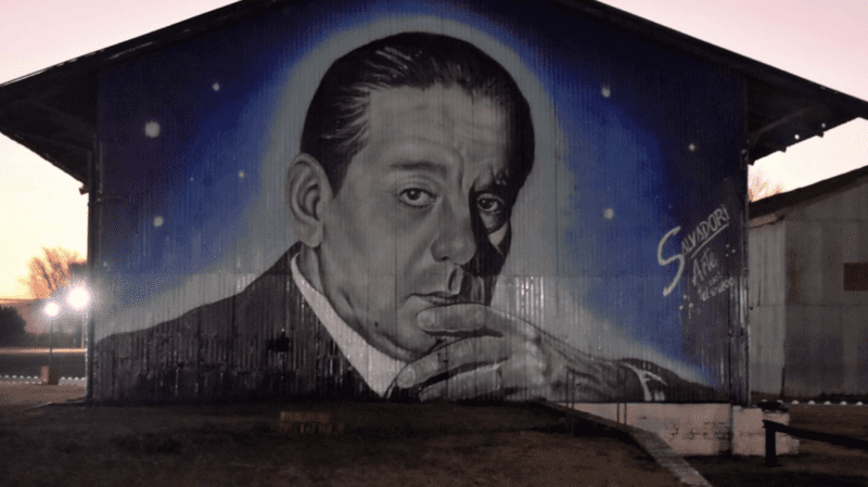 Un mural en homenaje a Favaloro