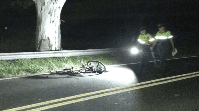 Murió un ciclista de 18 años tras siniestro en la ruta 35