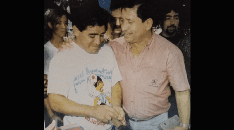 Maradona en La Pampa. Un día como hoy, 30 años atrás