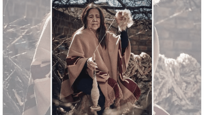 Una experiencia ancestral entre lana, telares y saberes en Victorica