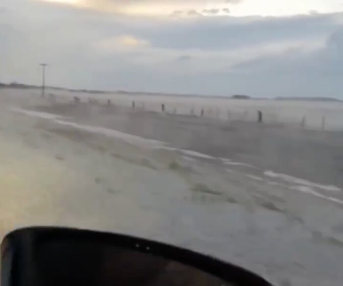 Tormenta en La Pampa: destrozos en Acha, cortes de ruta y todos los milímetros de lluvia caídos