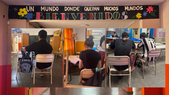 Un refugio, un abrazo y una caja de Navidad: Vos Podés, una escuela distinta
