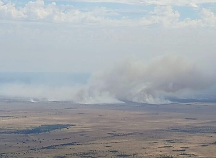 Incendios en La Pampa: Defensa Civil contuvo 21 focos en un día