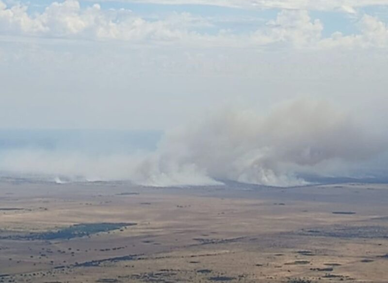 Incendios en La Pampa: Defensa Civil contuvo 21 focos en un día