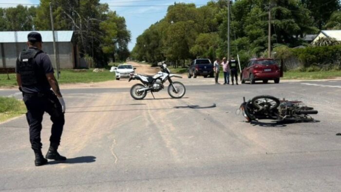 Tragedia en General Pico: murió un joven motociclista tras un violento choque en Ruta 1 y Calle 10