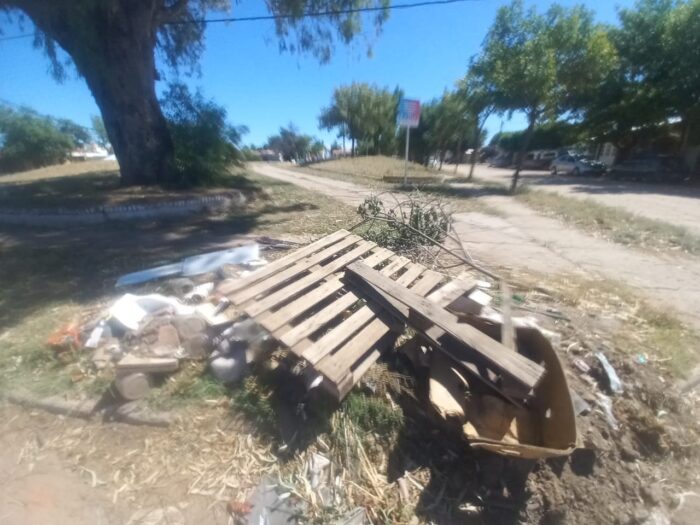 La plaza olvidada en Santa Rosa