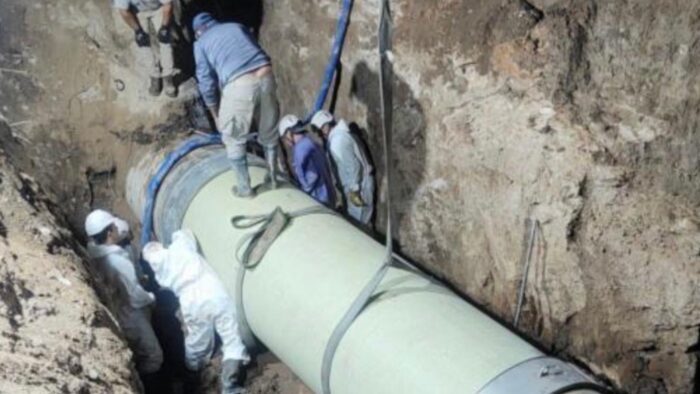 Arreglaron el Acueducto