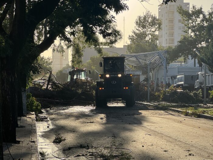 Santa Rosa se recupera después del temporal