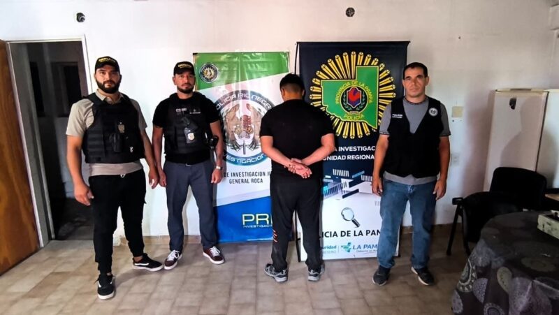 Detiene en General Roca al principal sospechoso por el robo millonario a una adulta mayor en Santa Rosa