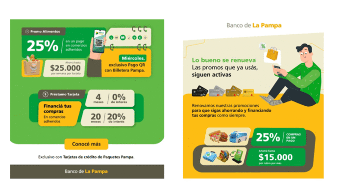 Continúan las promociones del Banco de La Pampa hasta junio