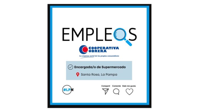 Encargada/o de Supermercado