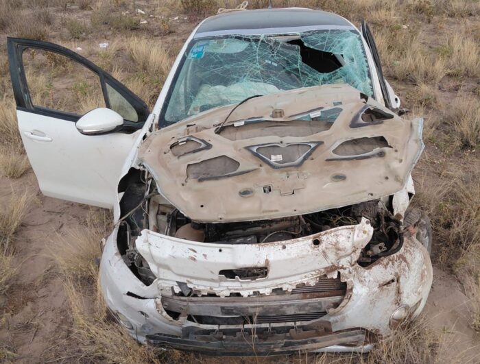 Tragedia en la Ruta del Desierto: un vuelco fatal en la Ruta 20 se cobró la vida de una mujer