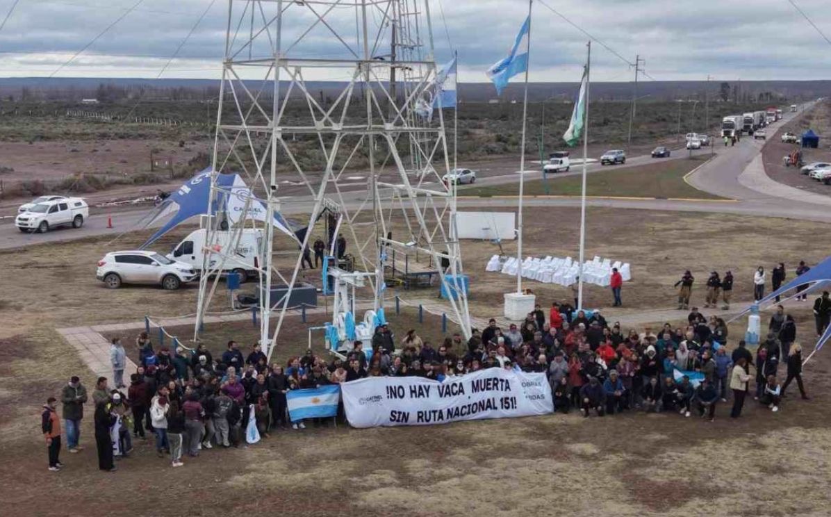Reclamo por la Ruta 151
