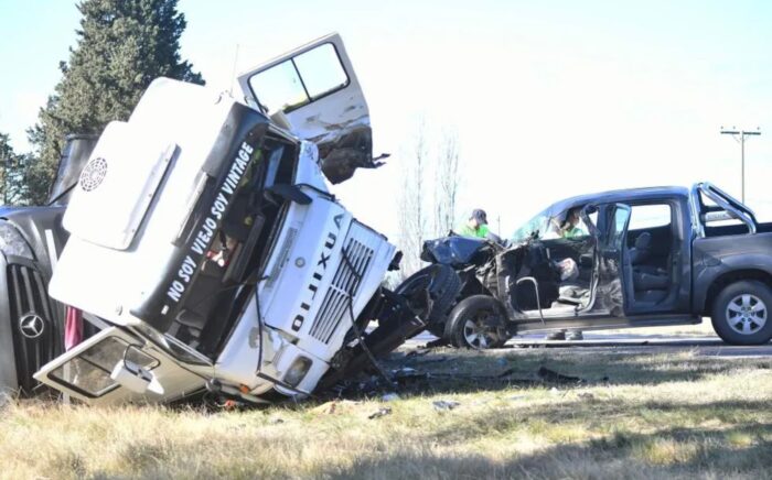Otro choque en la Ruta 5