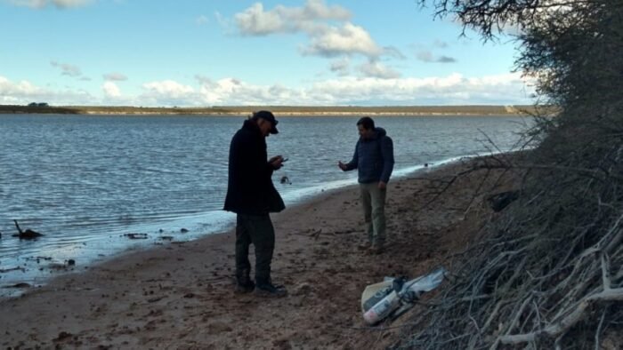 Hallazgo arqueológico y paleontológico en la Laguna de Guatraché