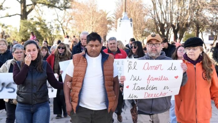 Marcha por el bebé de Rancul